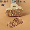 Tool for leather craft. Stamp 269. Size 22x13 mm