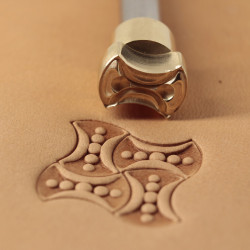 Tool for leather craft. Stamp 276. Size 13x9 mm