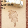 Tool for leather craft. Stamp 88-1. Size 14x22 mm