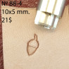Tool for leather craft. Stamp 88-4. Size 5x10 mm