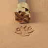 Tool for leather craft. Stamp 306Y. Size 12x12 mm