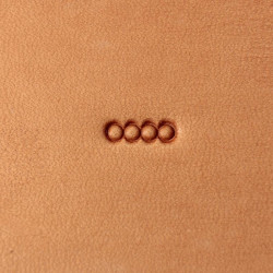 Tool for leather craft. Stamp 312. Size of one dot - 2mm