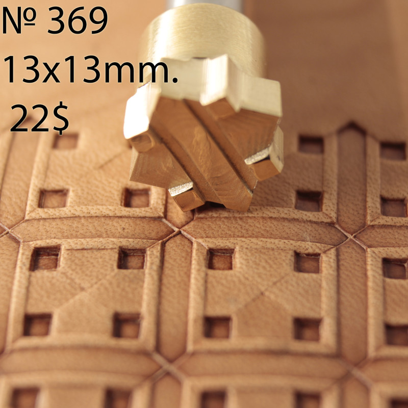 Tool for leather craft. Stamp 252. Size 10 mm