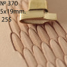 Tool for leather craft. Stamp 370. Size 5x19 mm