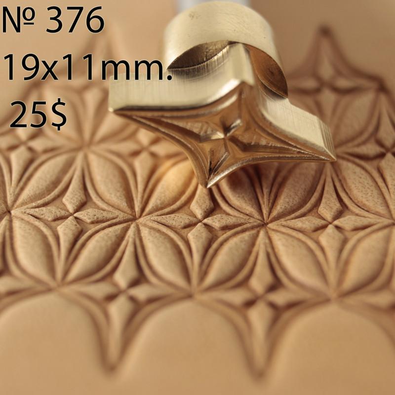 Tools for leather craft. Kit 152 - 2 stamps. Sizes: 9x13, 3x12 mm