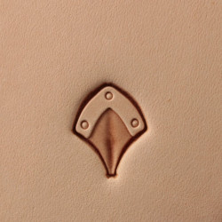 Tool for leather craft. Stamp 403. Size 14x12 mm