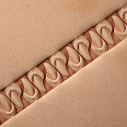 Tool for leather craft. Stamp 407. Size 10x10 mm