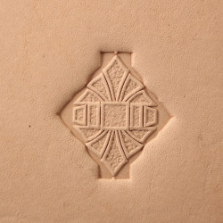 Tool for leather craft. Stamp 409. Size 22x20 mm