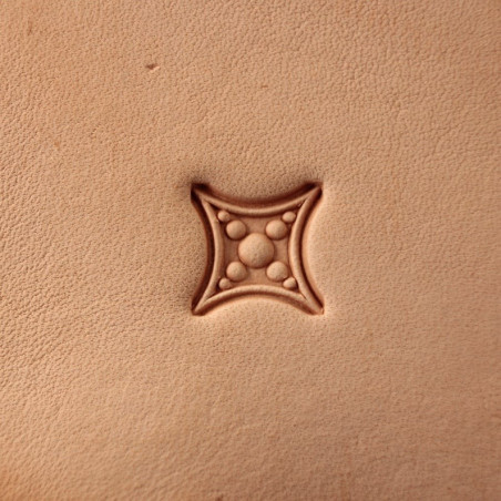 Tool for leather craft. Stamp 417. Size 10x10 mm