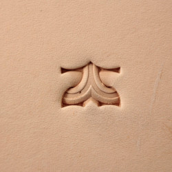 Tool for leather craft. Stamp 418. Size 9x12 mm