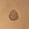 Tool for leather craft. Stamp 458. Size 11x12 mm