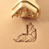 Tool for leather craft. Stamp 463Y - leather rope - angular stamp for 463. Size 9 mm