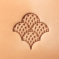 Tool for leather craft. Stamp 481. Size 12x12 mm