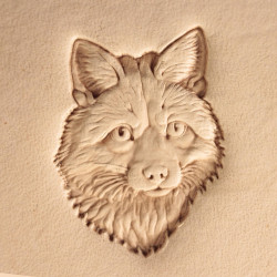 Tool for leather craft. Stamp 493 - The Fox. Size 30x23 mm