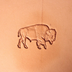 Tool for leather craft. Stamp 508 - wood bison
