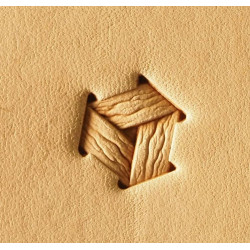 Tool for leather craft. Stamp 523. Size 12x12 mm