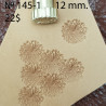 Tool for leather craft. Stamp 145-1. Size 12 mm
