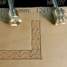 Tool for leather craft. Stamp 20. Size 10x12 mm