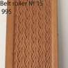 Tool for leather crafts. Belt roller-15. Size 38 mm