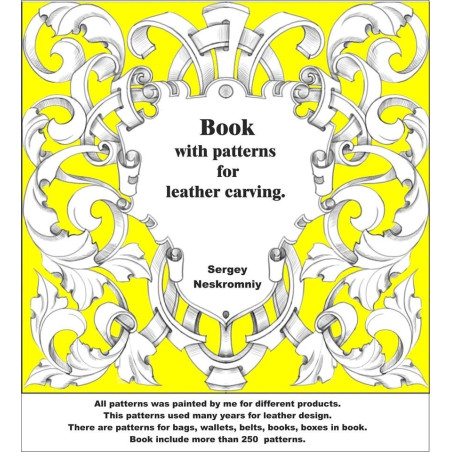 Book with patterns