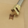 Tool for leather craft. Stamp 205. Size 5x11 mm