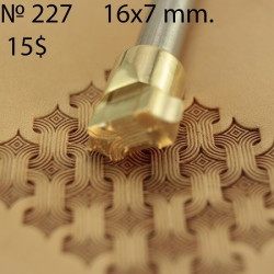 4-Piece Background Stamp Set Leather Stamping Tools