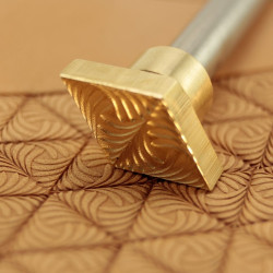 Tool for leather craft. Stamp 236. Size 14x15 mm